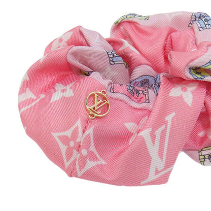 LOUIS VUITTON ルイヴィトン M77692 シュシュ ヘアアクセサリー シルク レディース 中古