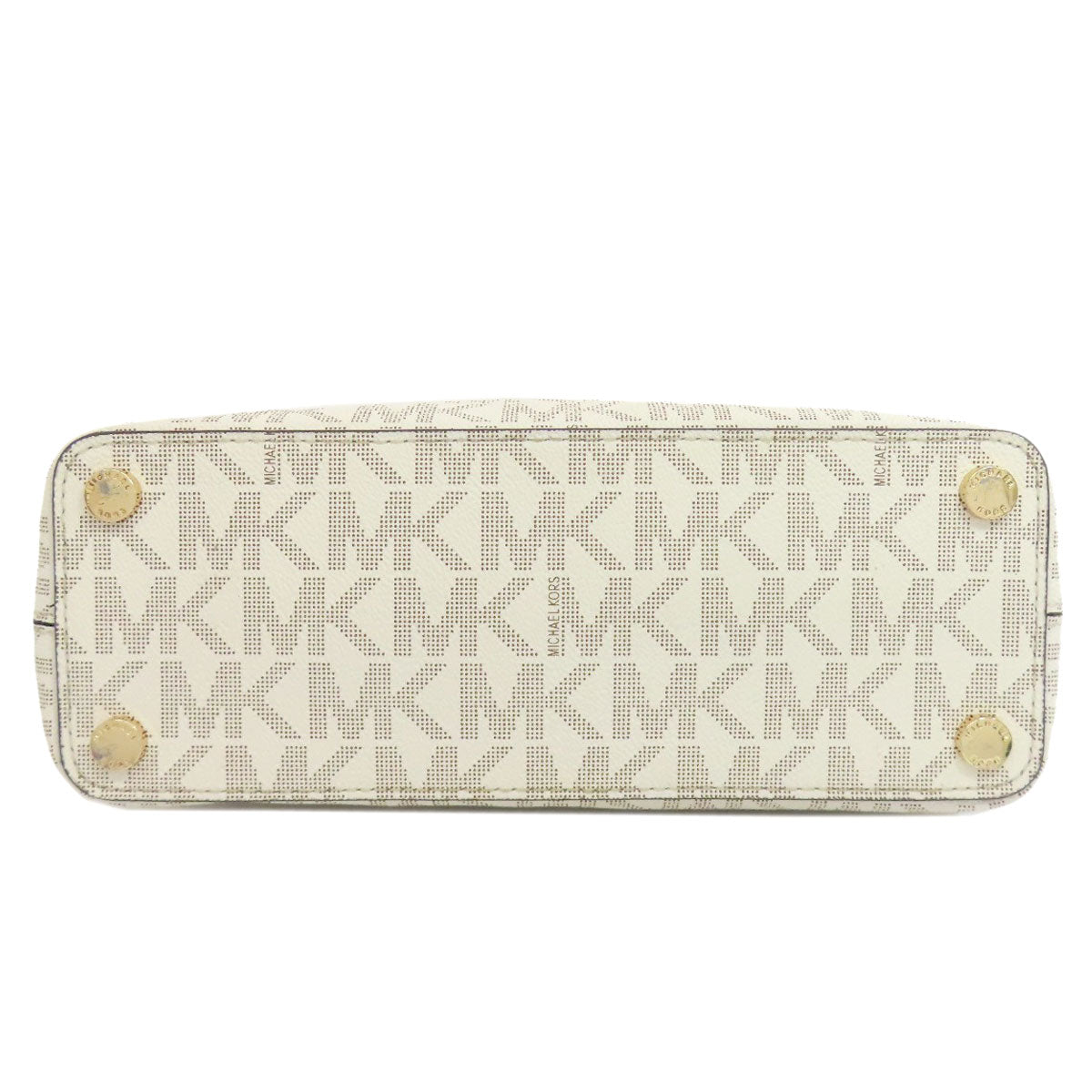 Michael Kors マイケルコース MKシグネチャー 2WAY ハンドバッグ PVC レディース 中古