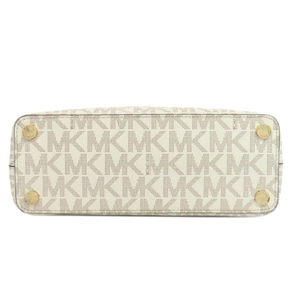 Michael Kors マイケルコース MKシグネチャー 2WAY ハンドバッグ PVC レディース 中古
