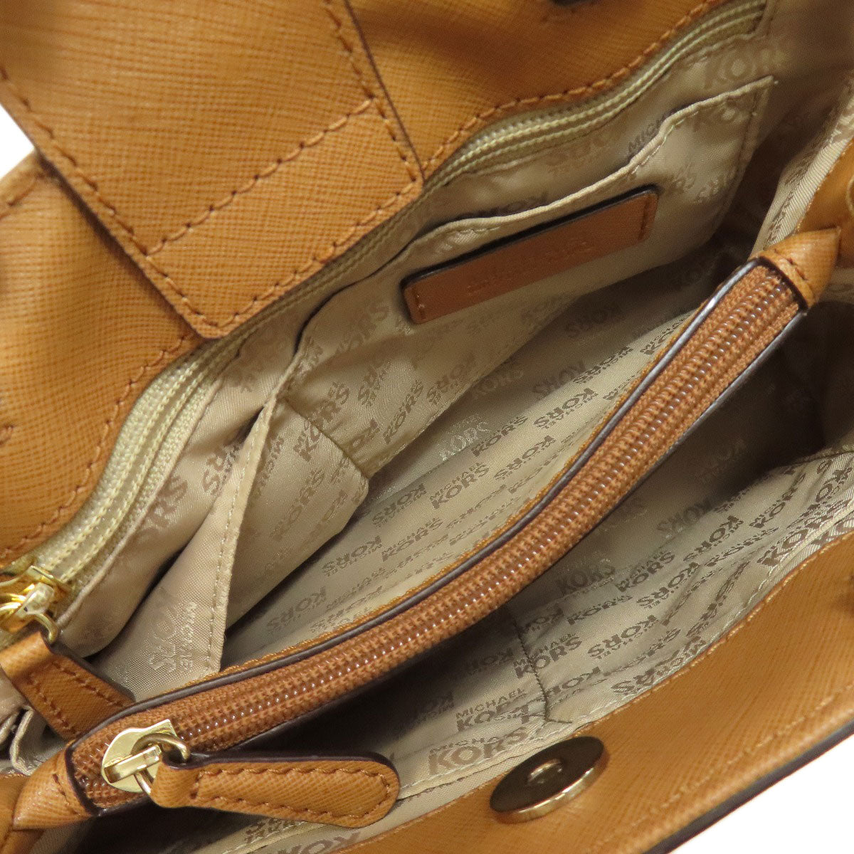 Michael Kors マイケルコース MKシグネチャー 2WAY ハンドバッグ PVC レディース 中古
