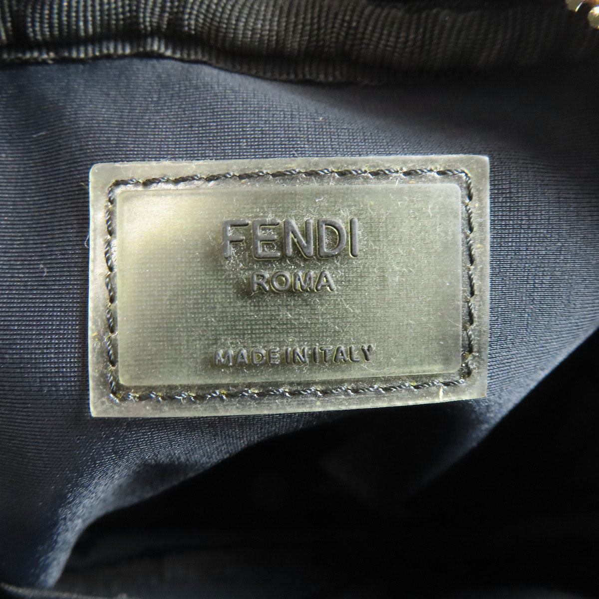 FENDI フェンディ ロゴ ショルダーバッグ ナイロン レディース 中古