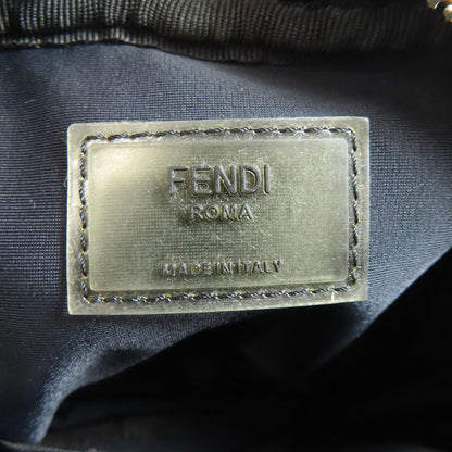 FENDI フェンディ ロゴ ショルダーバッグ ナイロン レディース 中古