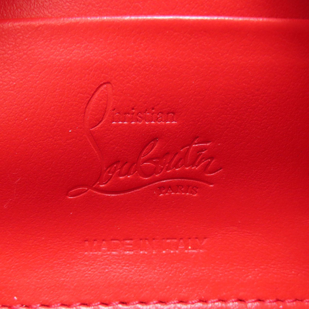 Christian Louboutin クリスチャンルブタン ブラスター ボディバッグ ボア レディース 中古