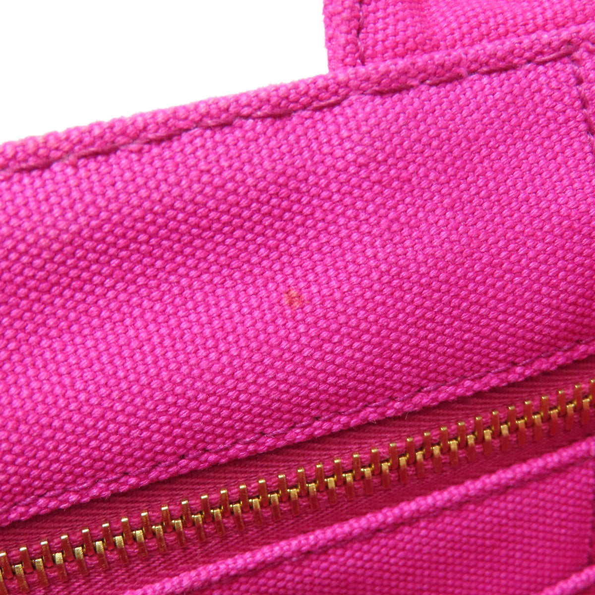 PRADA プラダ カナパミニ 2WAY ハンドバッグ キャンバス レディース 中古