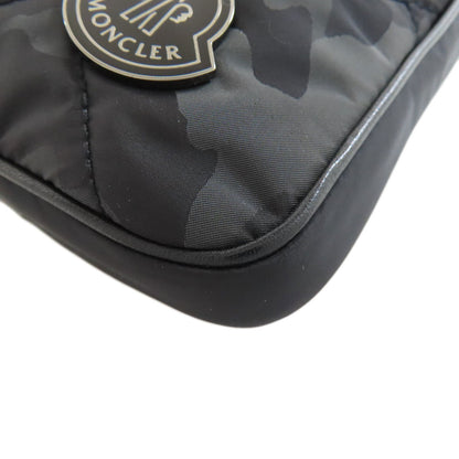 MONCLER モンクレール タブレットケース カモフラージュ柄 アクセサリーポーチ ナイロン レディース 中古