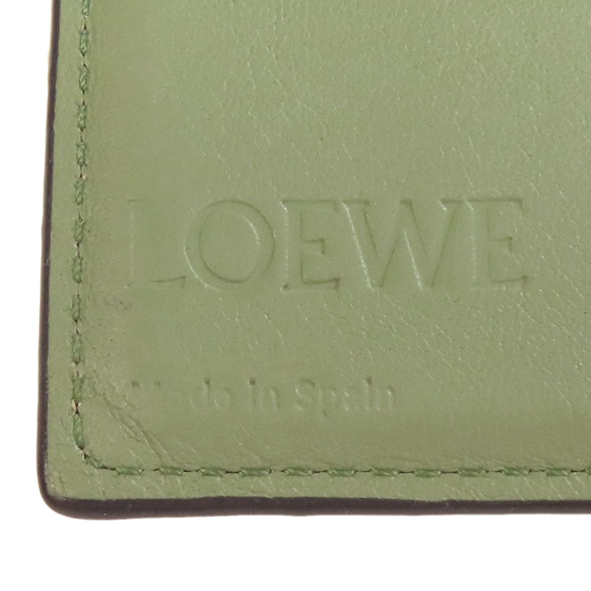 LOEWE ロエベ コンパクト財布 二つ折り財布（小銭入れあり） レザー レディース 中古
