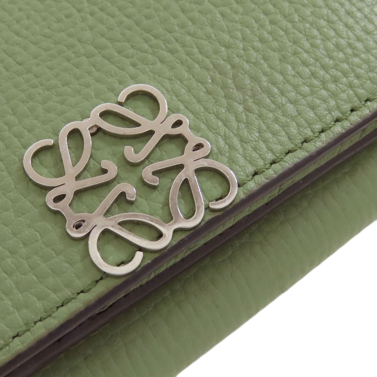 LOEWE ロエベ コンパクト財布 二つ折り財布（小銭入れあり） レザー レディース 中古
