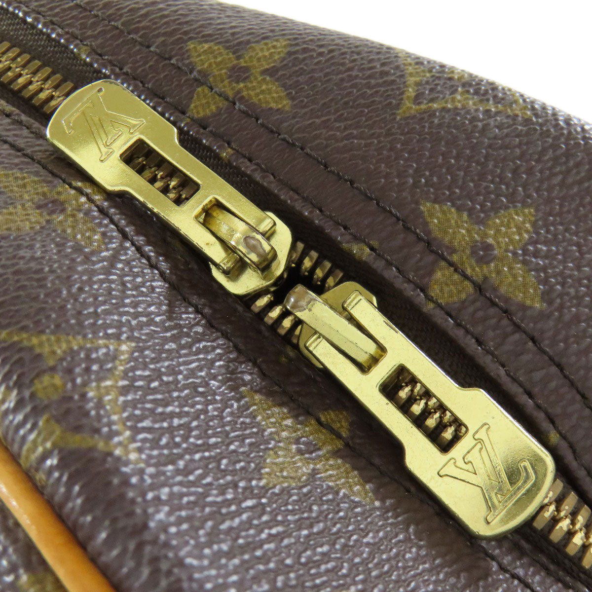 LOUIS VUITTON ルイヴィトン M47270 ドーヴィル ハンドバッグ モノグラムキャンバス レディース 中古