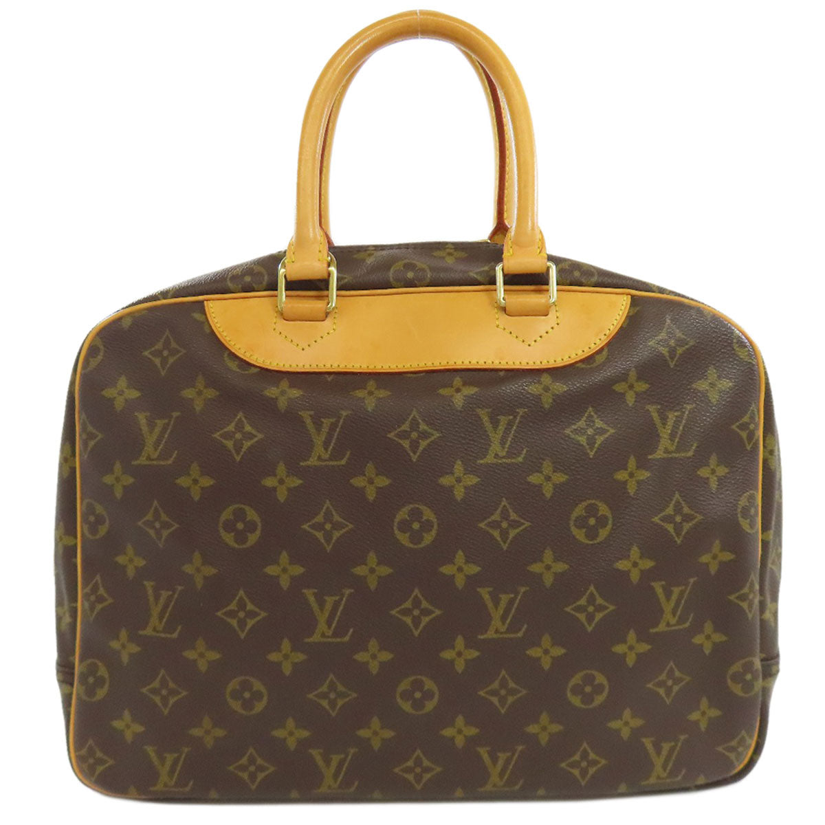 LOUIS VUITTON ルイヴィトン M47270 ドーヴィル ハンドバッグ モノグラムキャンバス レディース 中古