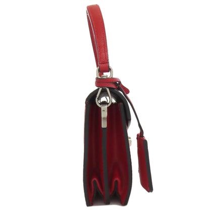 PRADA プラダ BN2662 チェーン 3WAY ショルダーバッグ サフィアーノ レディース 中古