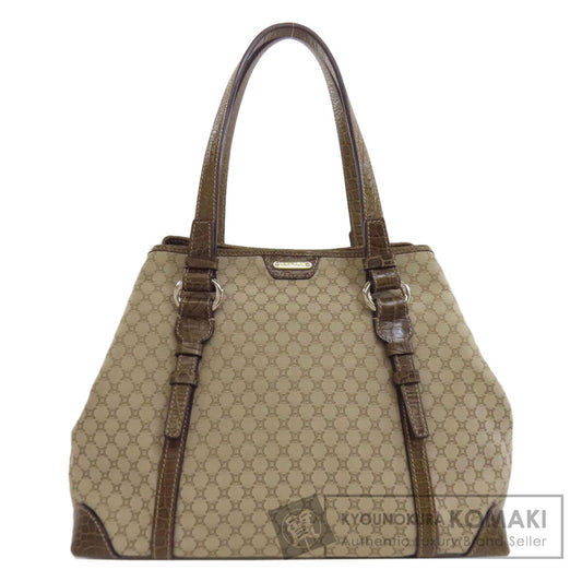 CELINE セリーヌ マカダム柄 トートバッグ キャンバス レディース 中古