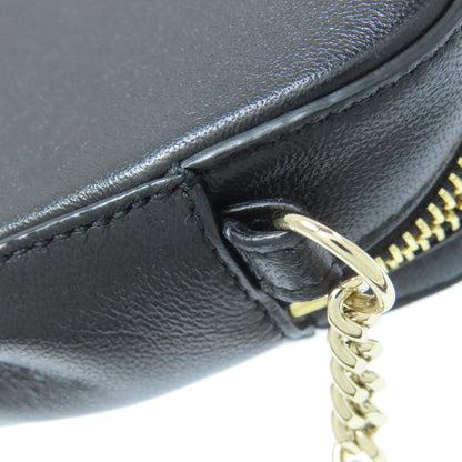 Jimmy Choo ジミーチュウ チェーンショルダー ショルダーバッグ レザー レディース 中古