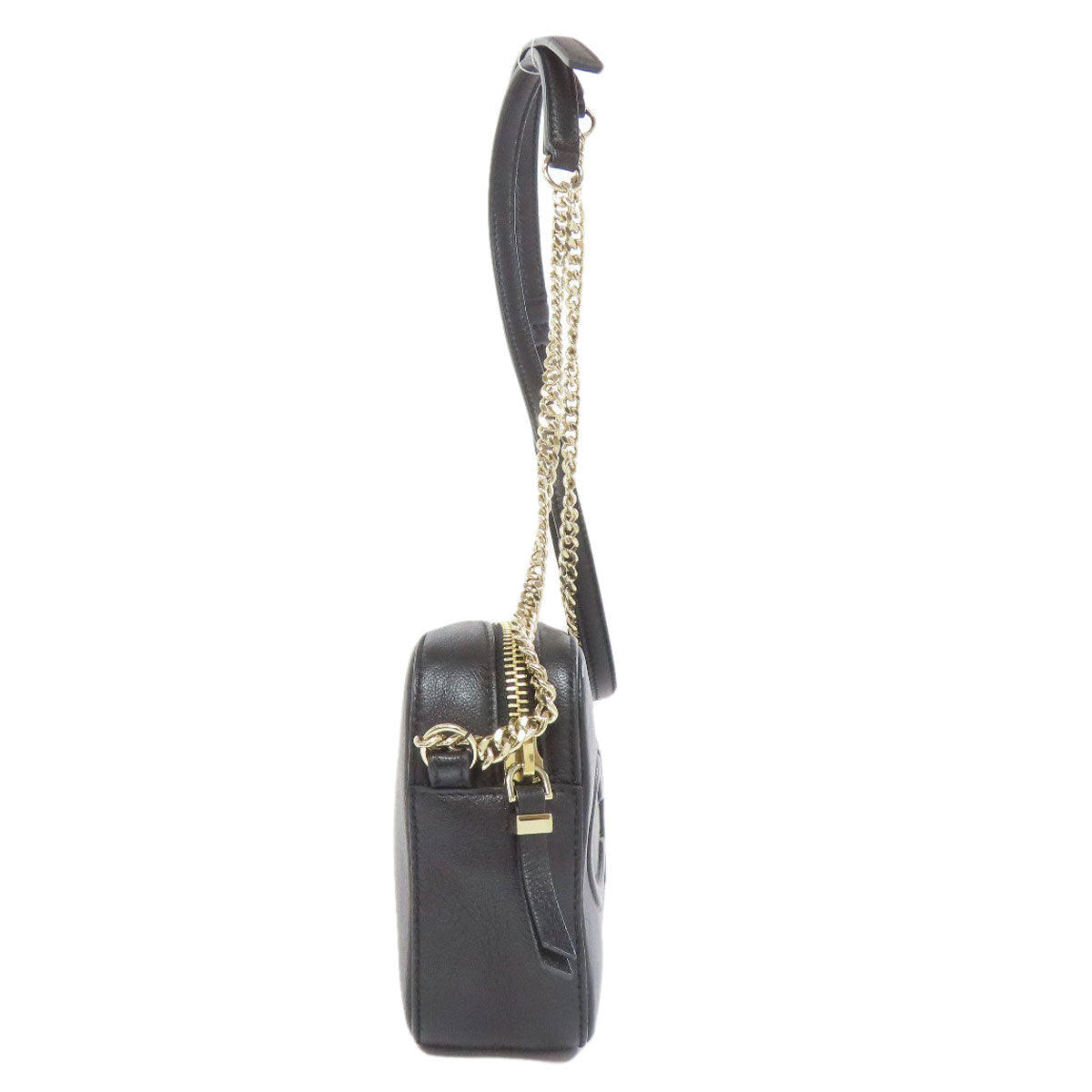 Jimmy Choo ジミーチュウ チェーンショルダー ショルダーバッグ レザー レディース 中古