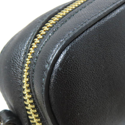 Jimmy Choo ジミーチュウ チェーンショルダー ショルダーバッグ レザー レディース 中古
