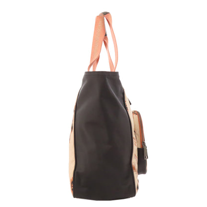 COACH コーチ 91111 パーム柄 トートバッグ ナイロン レディース 中古