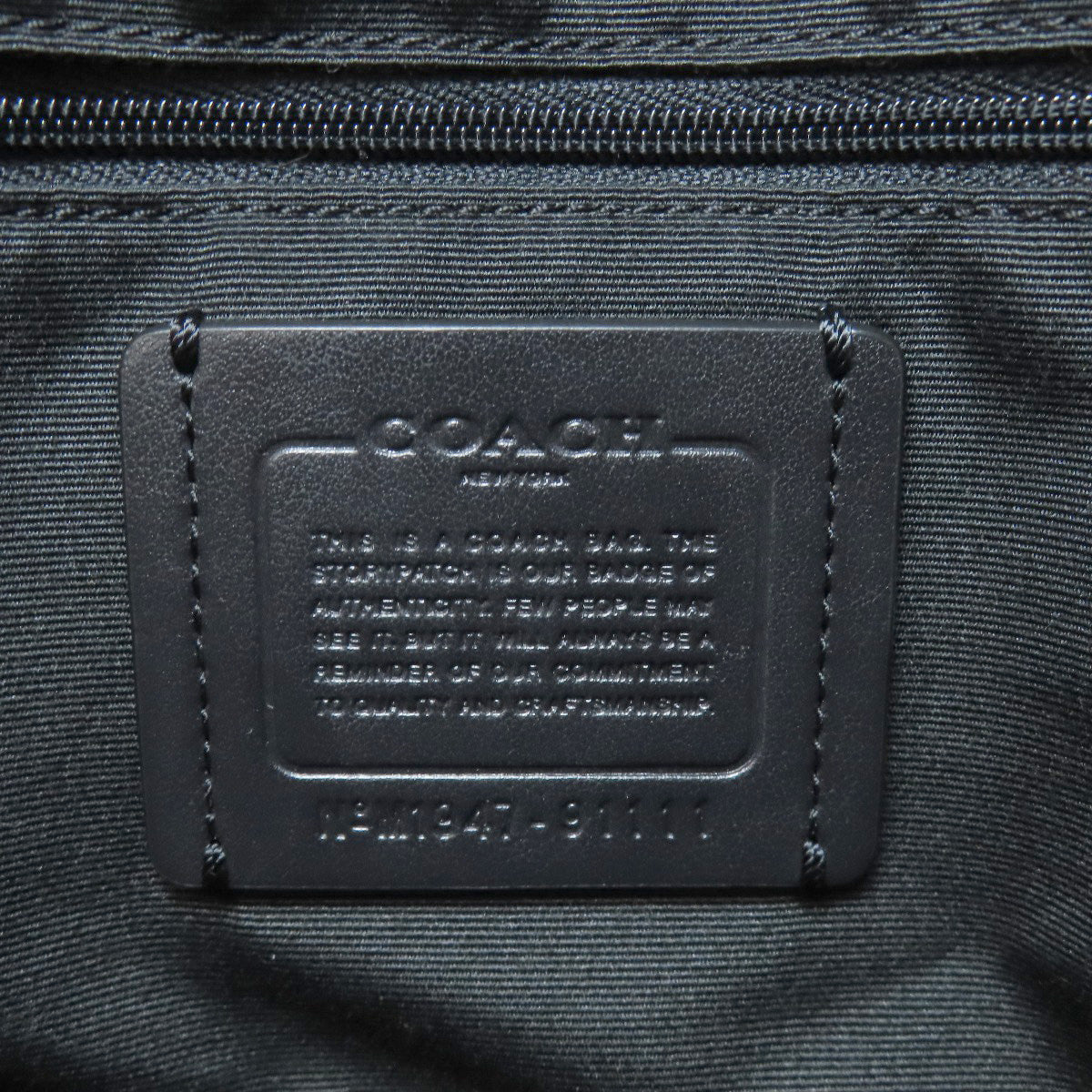 COACH コーチ 91111 パーム柄 トートバッグ ナイロン レディース 中古
