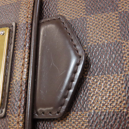 LOUIS VUITTON ルイヴィトン N41168 ベルガモMM ハンドバッグ ダミエキャンバス レディース 中古