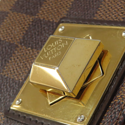 LOUIS VUITTON ルイヴィトン N41168 ベルガモMM ハンドバッグ ダミエキャンバス レディース 中古