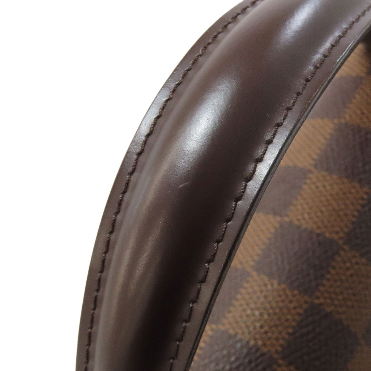 LOUIS VUITTON ルイヴィトン N41168 ベルガモMM ハンドバッグ ダミエキャンバス レディース 中古