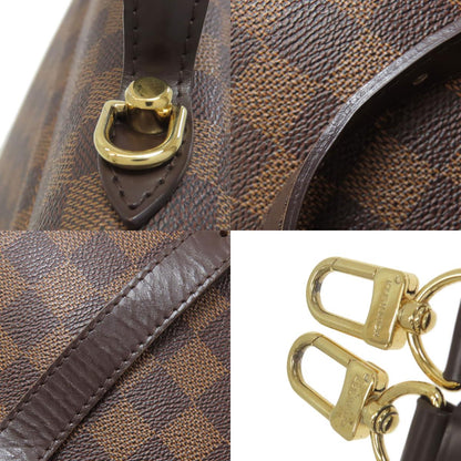 LOUIS VUITTON ルイヴィトン N41168 ベルガモMM ハンドバッグ ダミエキャンバス レディース 中古