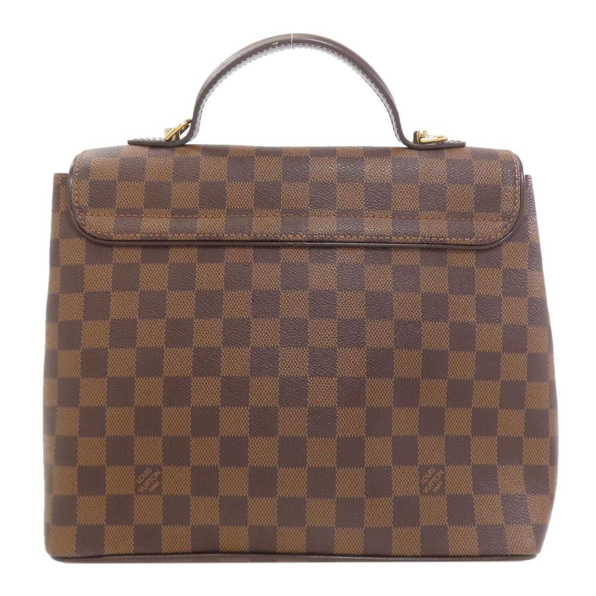 LOUIS VUITTON ルイヴィトン N41168 ベルガモMM ハンドバッグ ダミエキャンバス レディース 中古