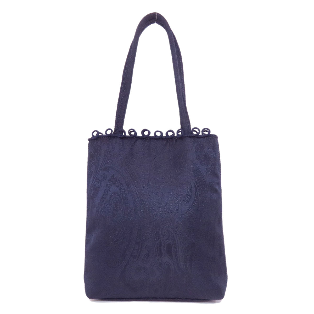 ETRO エトロ ペイズリー柄 ハンドバッグ ナイロン レディース 中古