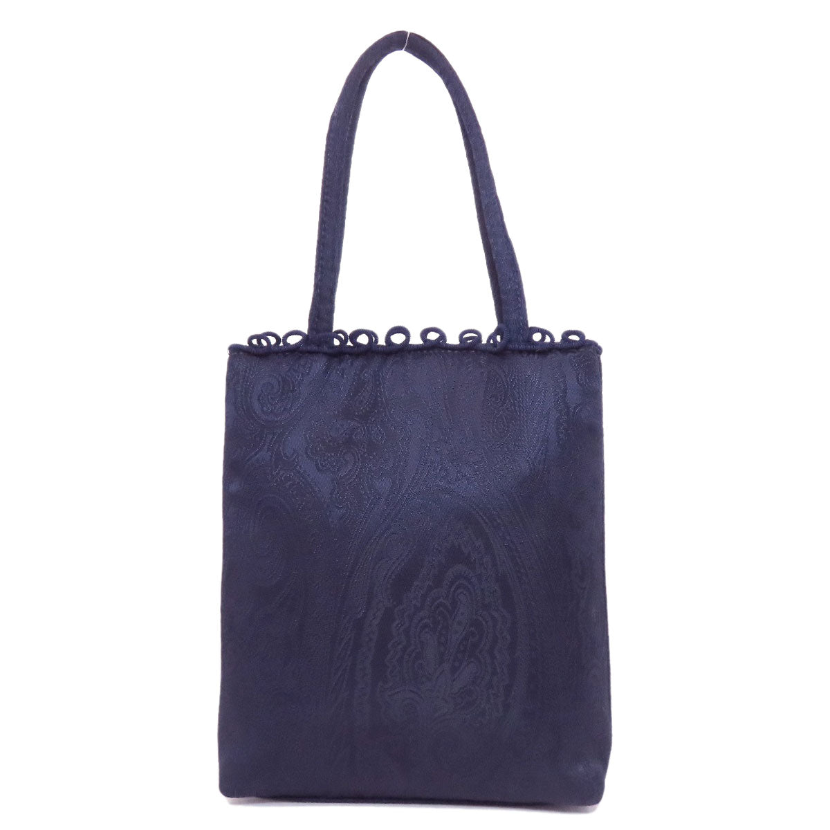 ETRO エトロ ペイズリー柄 ハンドバッグ ナイロン レディース 中古