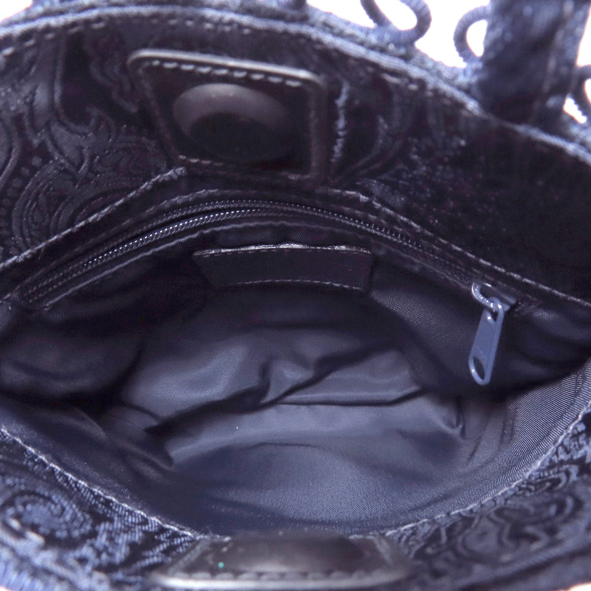 ETRO エトロ ペイズリー柄 ハンドバッグ ナイロン レディース 中古