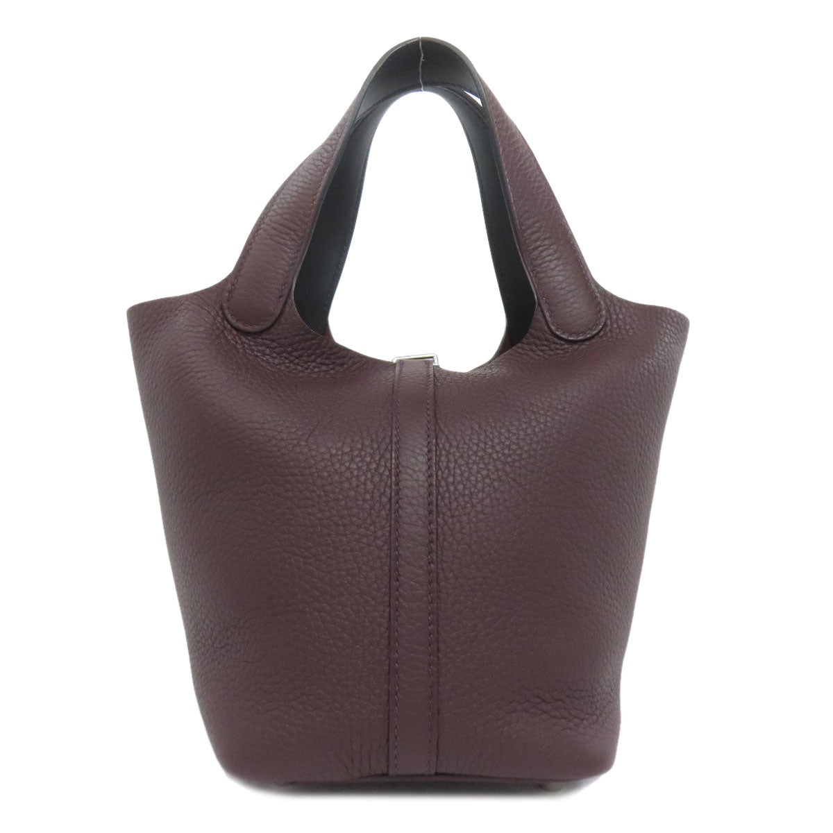HERMES エルメス ピコタンロックPM エクラ シルバー金具 ハンドバッグ トリヨン レディース 中古
