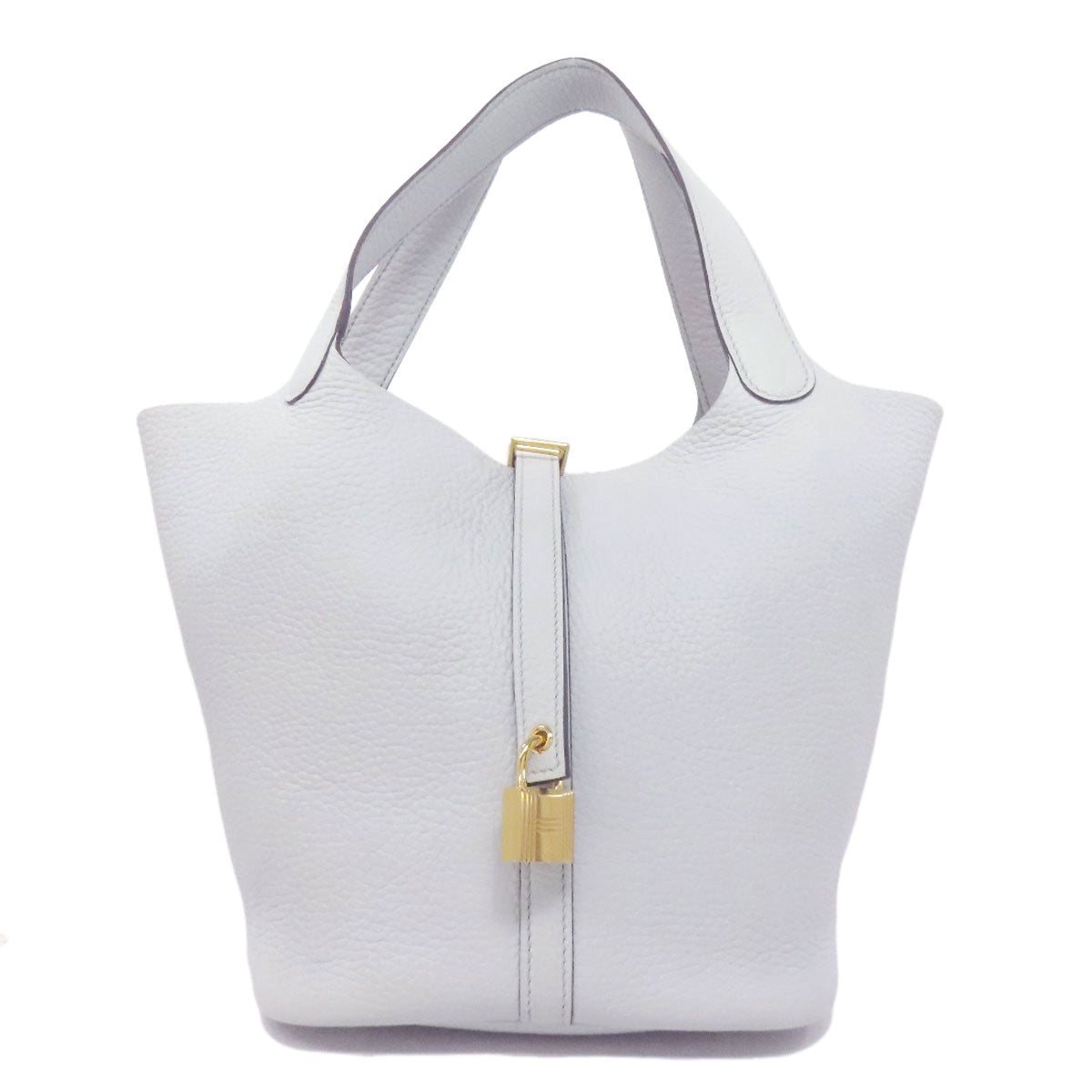 HERMES エルメス ピコタンロックMM ゴールド金具 ハンドバッグ トリヨン レディース 中古