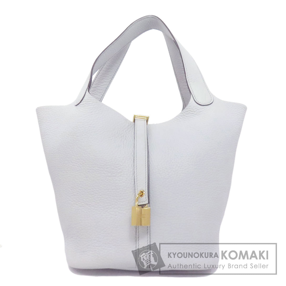HERMES エルメス ピコタンロックMM ゴールド金具 ハンドバッグ トリヨン レディース 中古