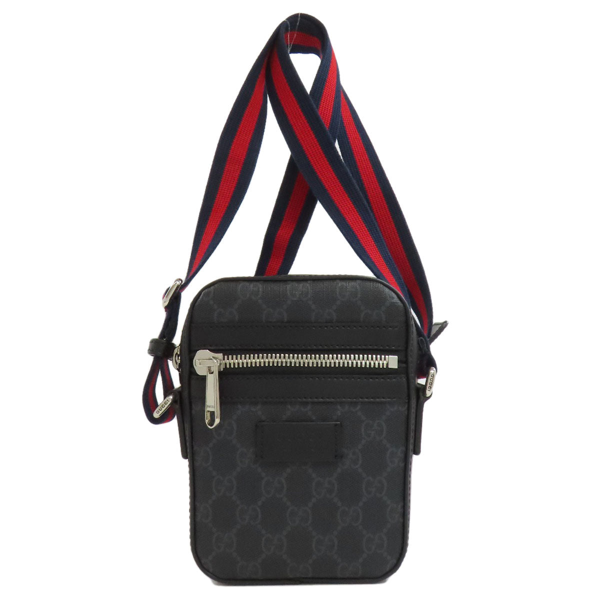 GUCCI グッチ 682357 GGスプリーム ショルダーバッグ PVC メンズ 中古