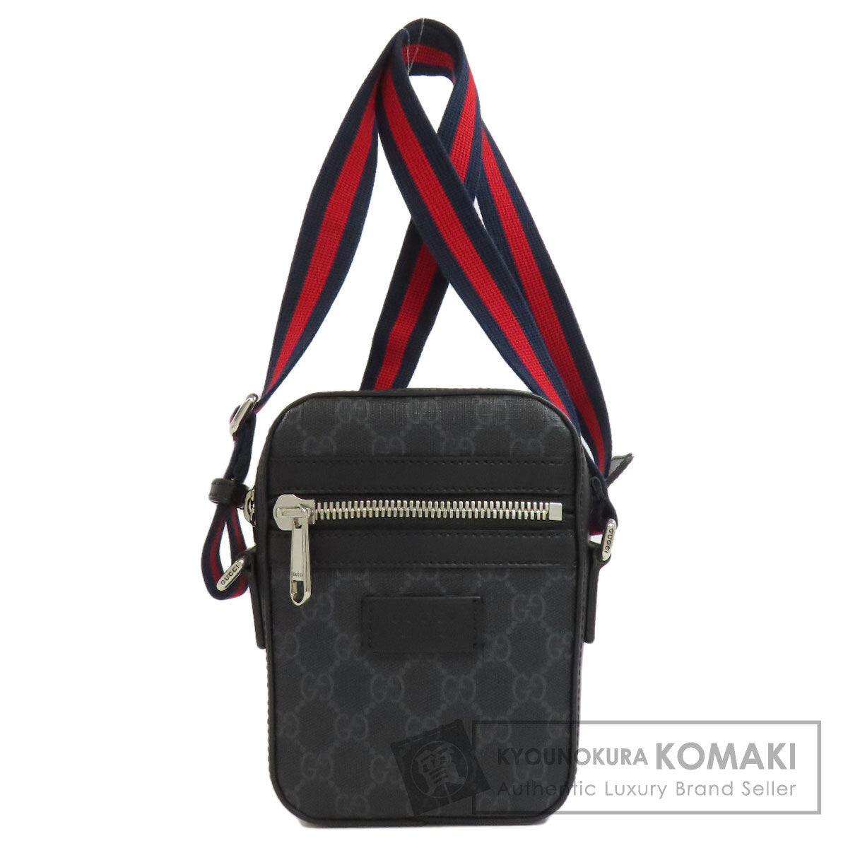 GUCCI グッチ 682357 GGスプリーム ショルダーバッグ PVC メンズ 中古