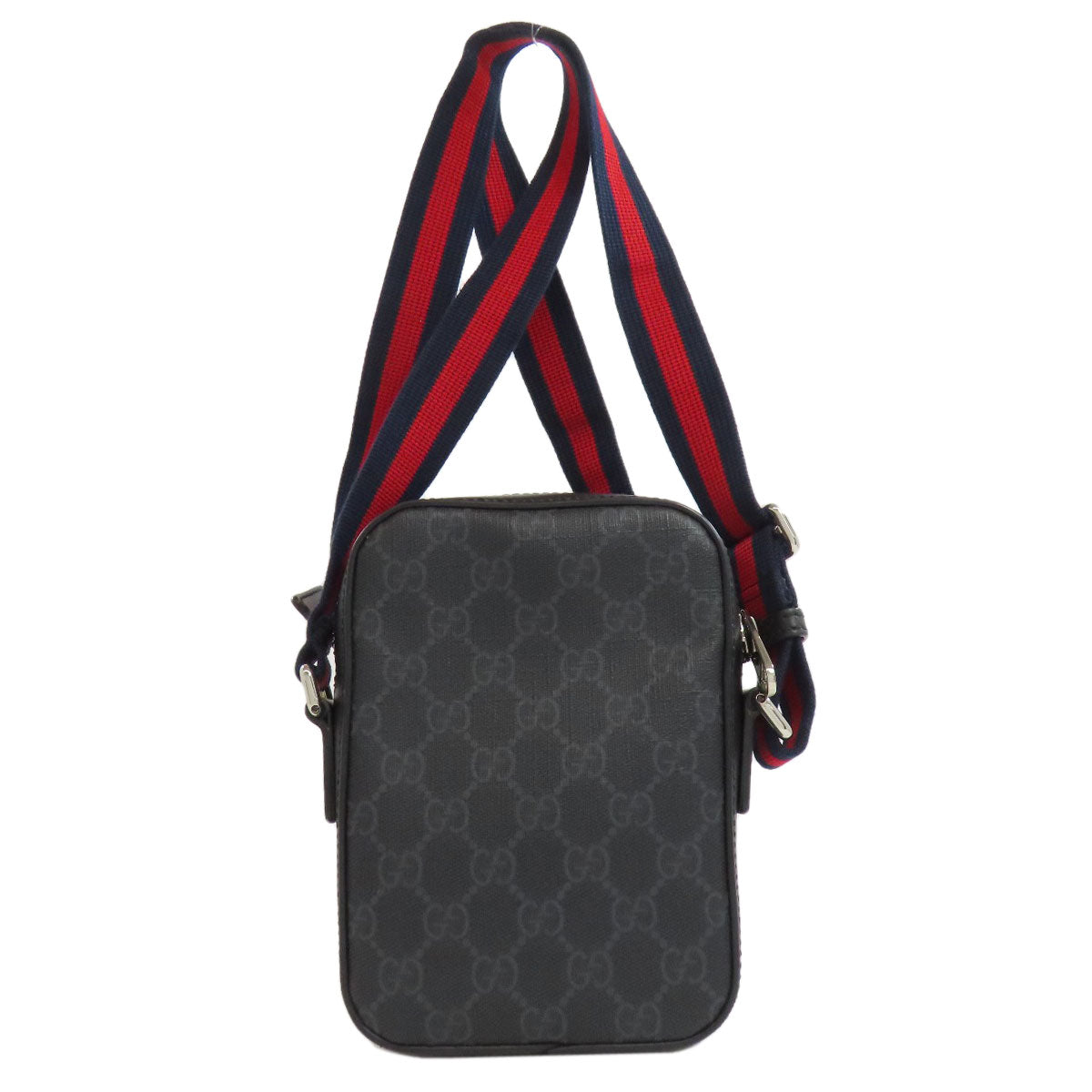 GUCCI グッチ 682357 GGスプリーム ショルダーバッグ PVC メンズ 中古