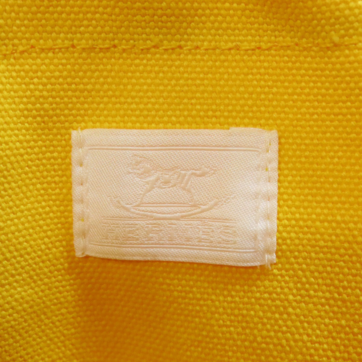 HERMES エルメス ポロション ショルダーバッグ キャンバス レディース 中古