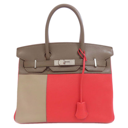HERMES エルメス バーキン30 カザック シルバー金具 ハンドバッグ トリヨン レディース 中古