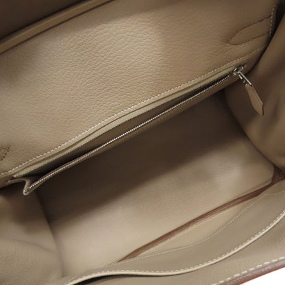 HERMES エルメス バーキン30 カザック シルバー金具 ハンドバッグ トリヨン レディース 中古