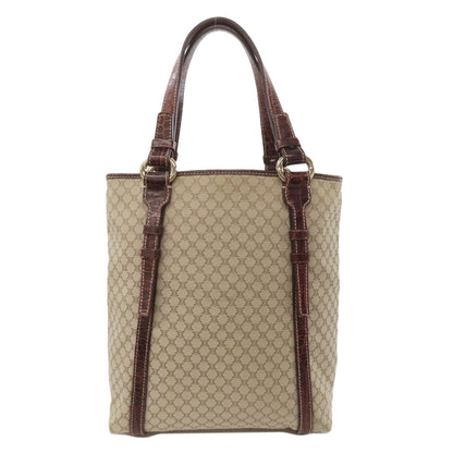 CELINE セリーヌ マカダム トートバッグ キャンバス レディース 中古