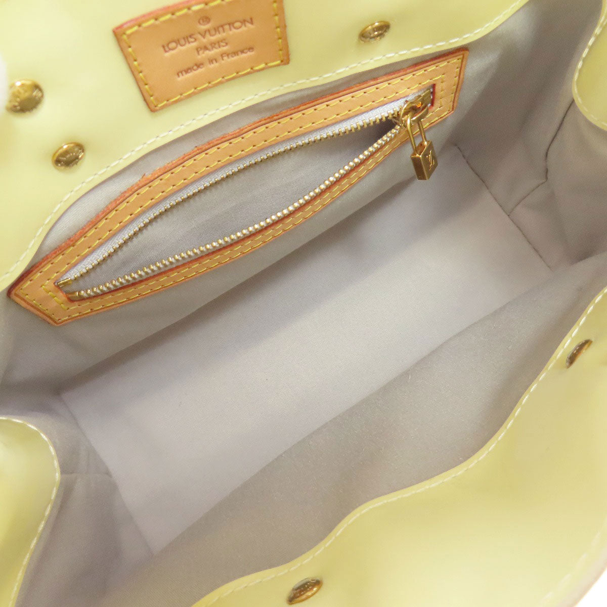 LOUIS VUITTON ルイヴィトン M91336 リードPM ハンドバッグ ヴェルニ レディース 中古