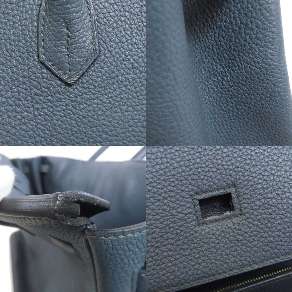 HERMES エルメス バーキン40 ゴールド金具 ハンドバッグ トゴ レディース 中古