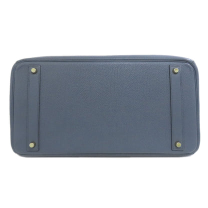 HERMES エルメス バーキン40 ゴールド金具 ハンドバッグ トゴ レディース 中古
