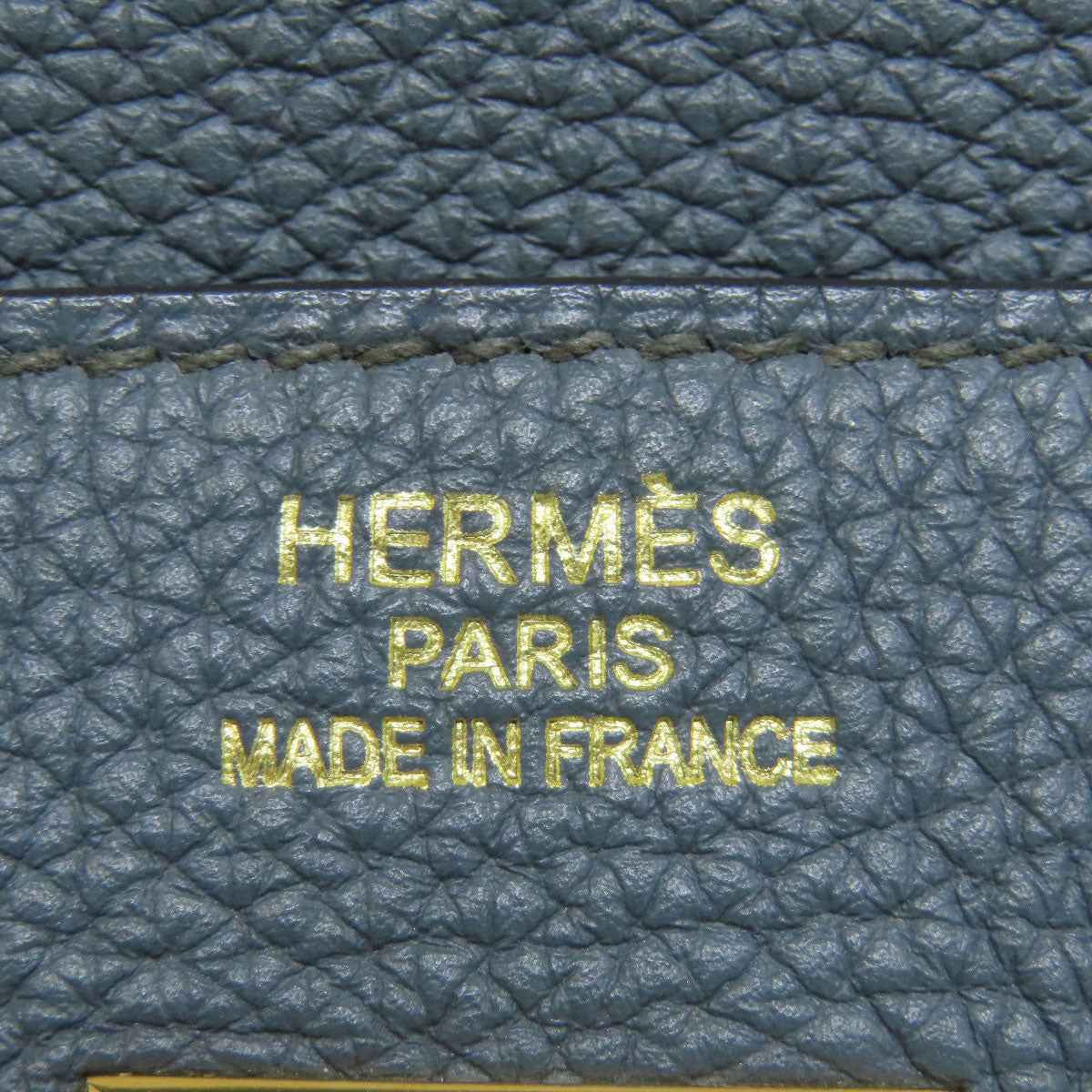 HERMES エルメス バーキン40 ゴールド金具 ハンドバッグ トゴ レディース 中古
