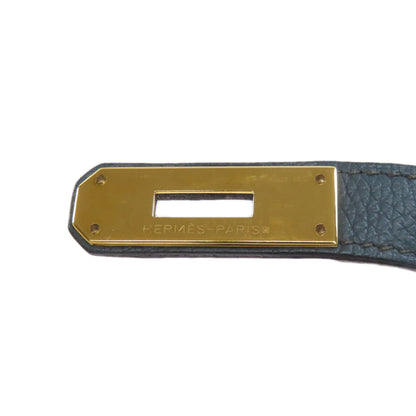 HERMES エルメス バーキン40 ゴールド金具 ハンドバッグ トゴ レディース 中古