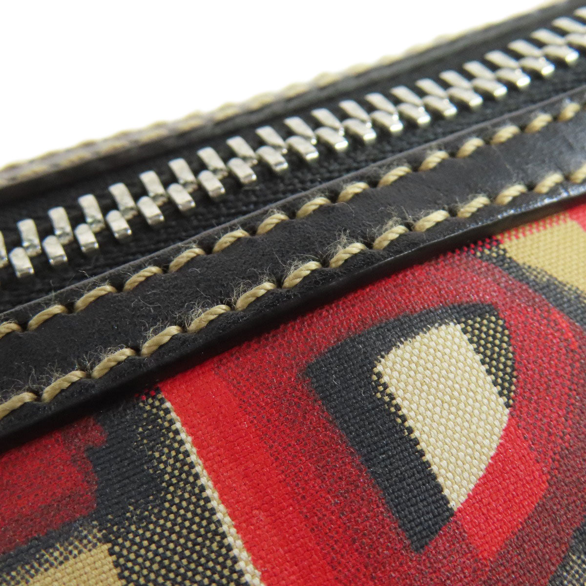 BURBERRY バーバリー ノバチェック グラフィティプリント ショルダーバッグ ナイロン レディース 中古
