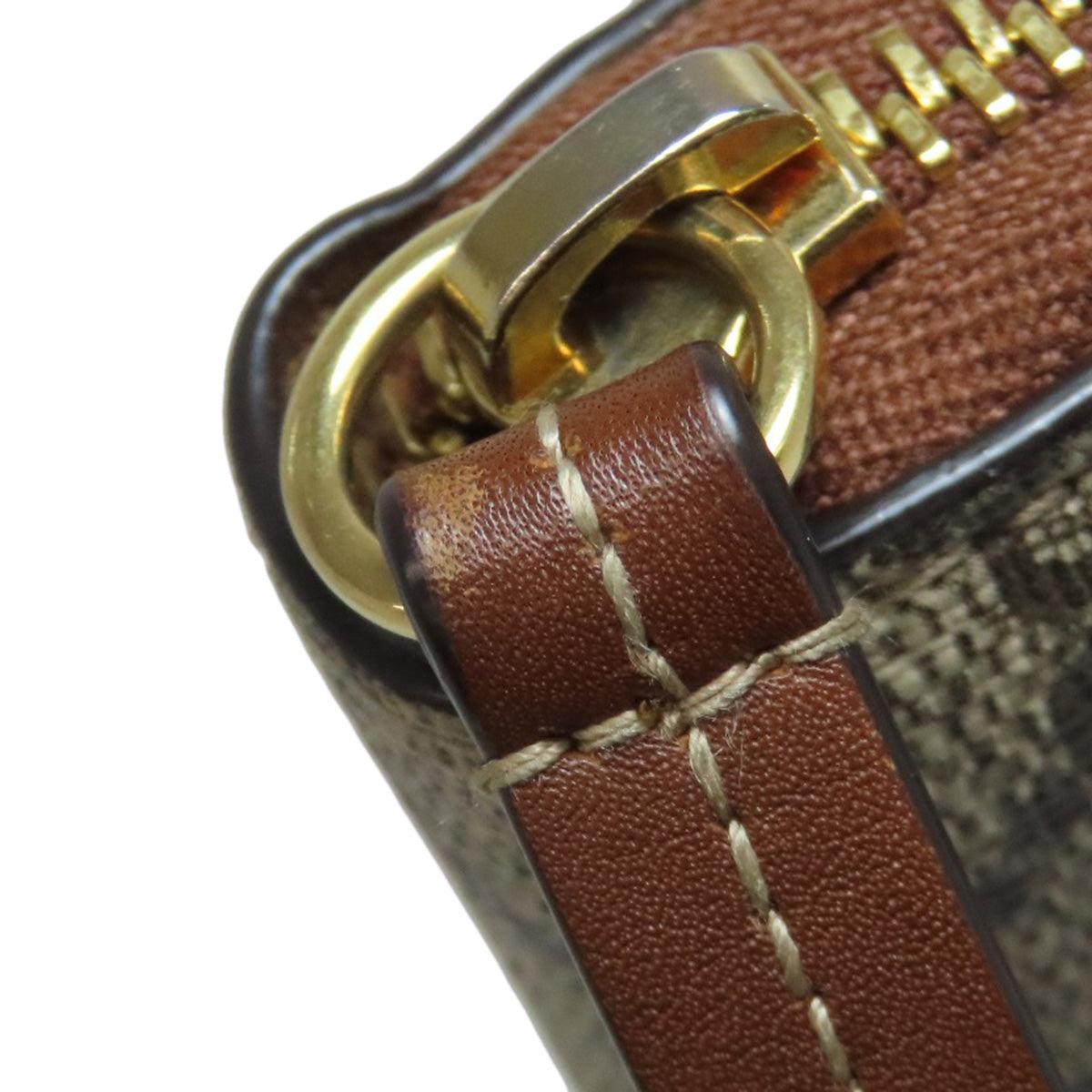 GUCCI グッチ 456863 タイガー GGスプリーム 長財布（小銭入れあり） PVC レディース 中古