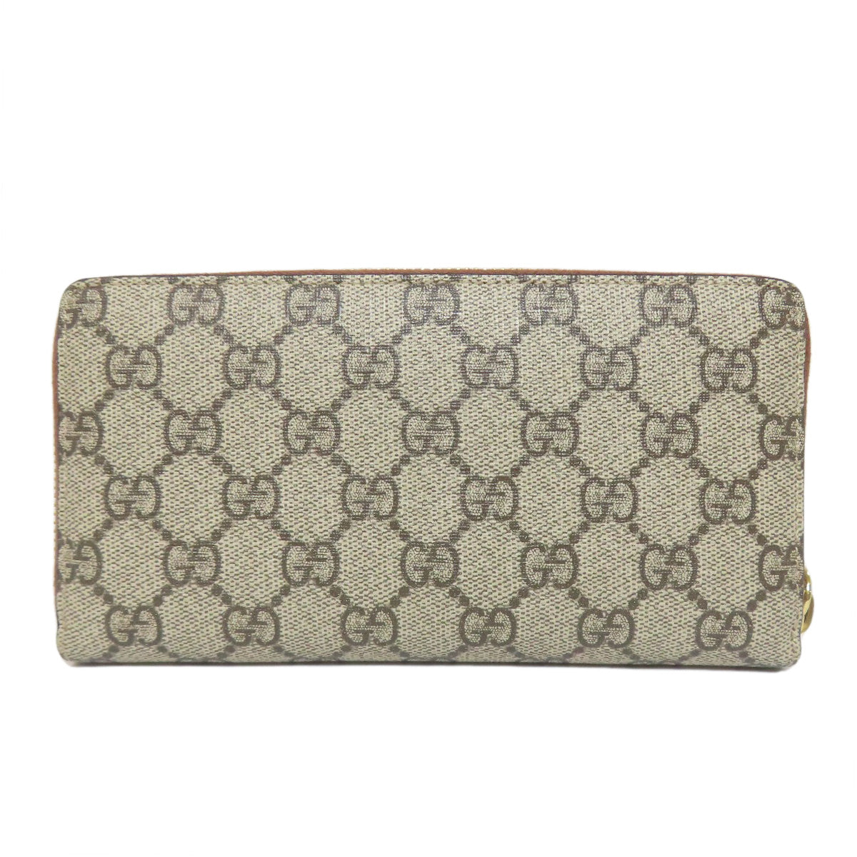 GUCCI グッチ 456863 タイガー GGスプリーム 長財布（小銭入れあり） PVC レディース 中古