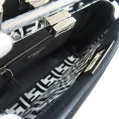 FENDI フェンディ ピーカブー ミニ 2WAY ハンドバッグ ビニール レディース 中古