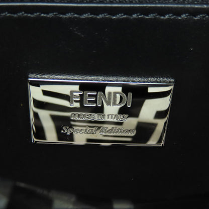 FENDI フェンディ ピーカブー ミニ 2WAY ハンドバッグ ビニール レディース 中古
