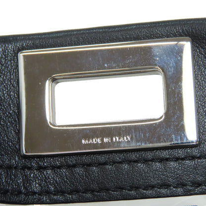 FENDI フェンディ ピーカブー ミニ 2WAY ハンドバッグ ビニール レディース 中古