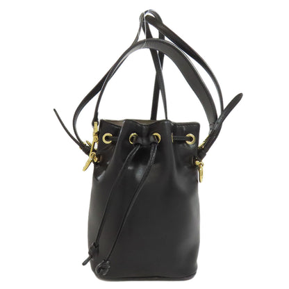 FENDI フェンディ モントレゾール 2WAY ハンドバッグ レザー レディース 中古